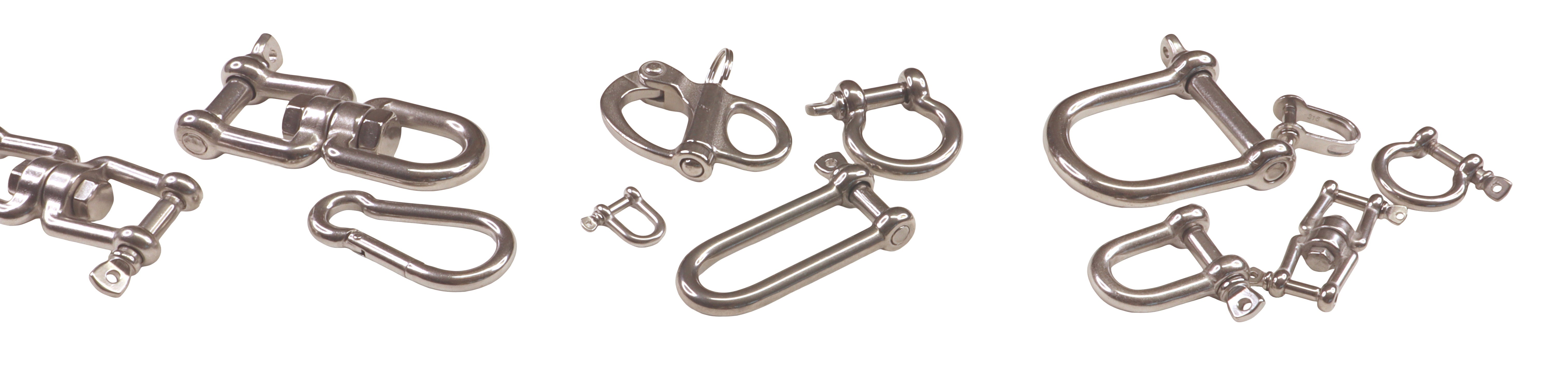 Shackles & Swivels – Architectural Stainless Fittings