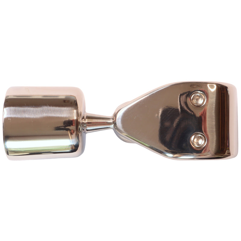 Tube Cap with Ball-Joint, A4 Stainless Steel, Fits 22mm Tubing for Canopy / Awning / handrail Frameworks