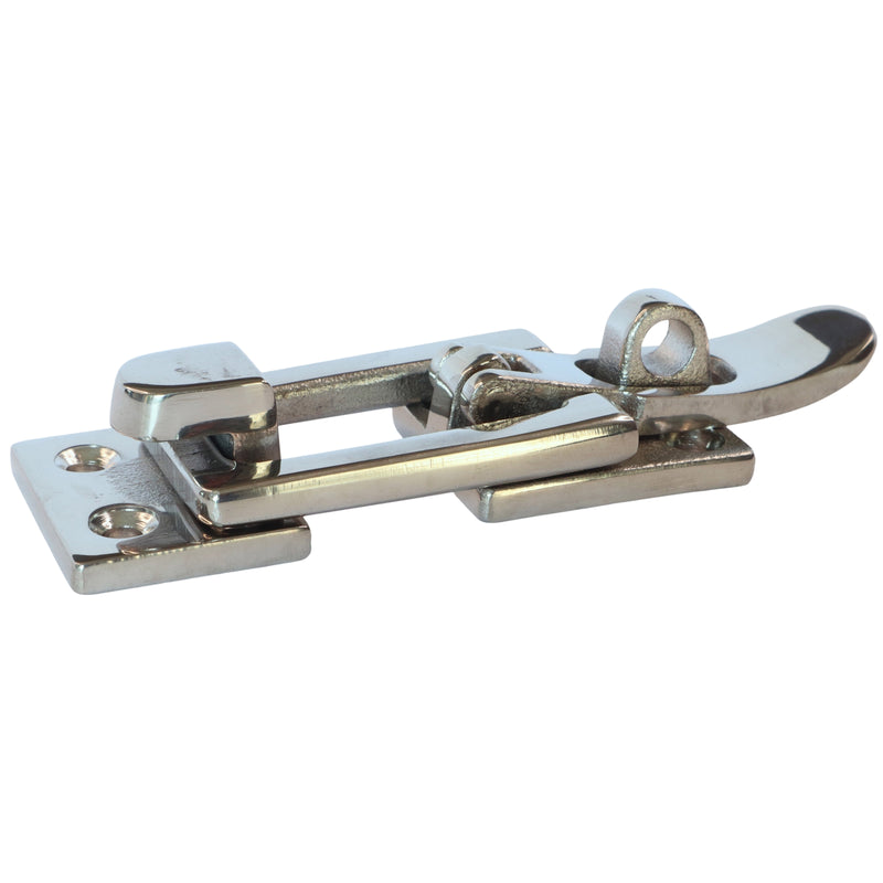 Stainless Steel Lockable Door Hasp / Hold-Down Catch Exterior Grade A4 Stainless Steel