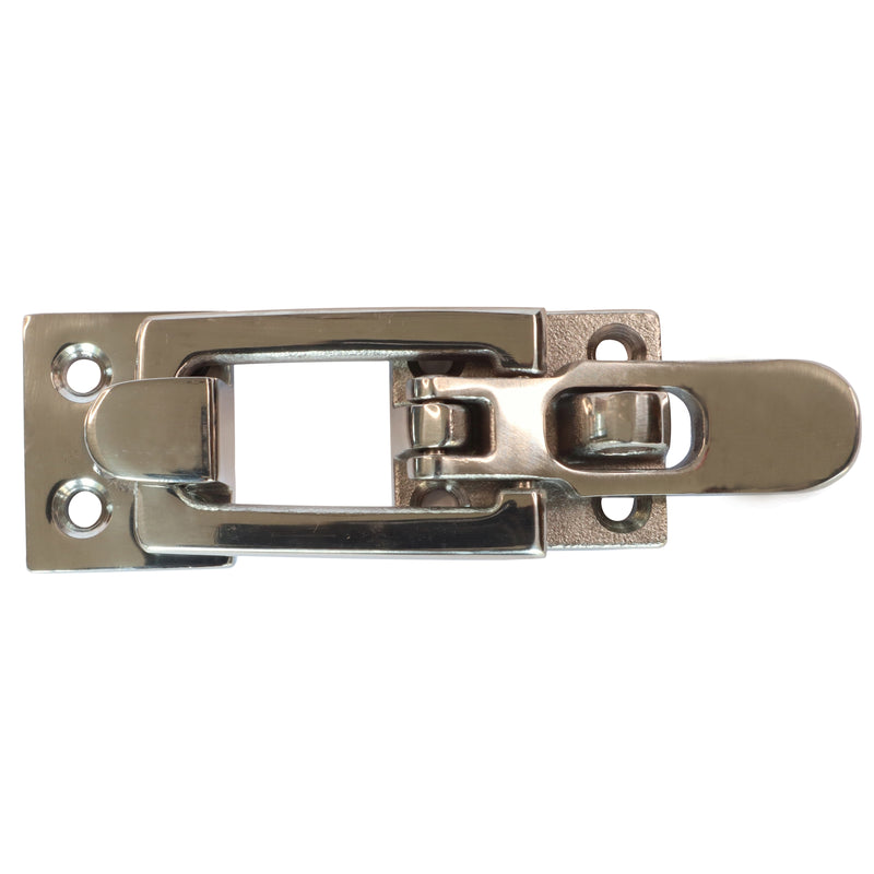 Stainless Steel Lockable Door Hasp / Hold-Down Catch Exterior Grade A4 Stainless Steel