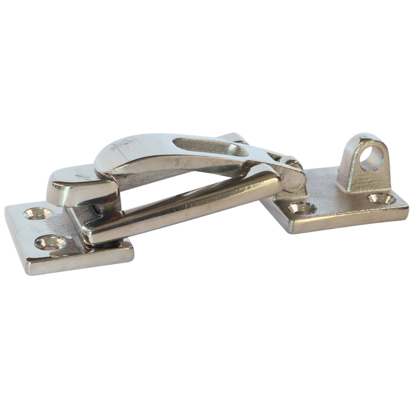 Stainless Steel Lockable Door Hasp / Hold-Down Catch Exterior Grade A4 Stainless Steel