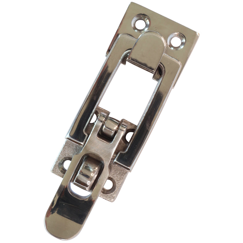 Stainless Steel Lockable Door Hasp / Hold-Down Catch Exterior Grade A4 Stainless Steel