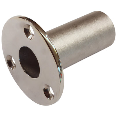 22mm Canopy Frame Mounting Recessed Tube Holder, made of A4 Stainless Steel