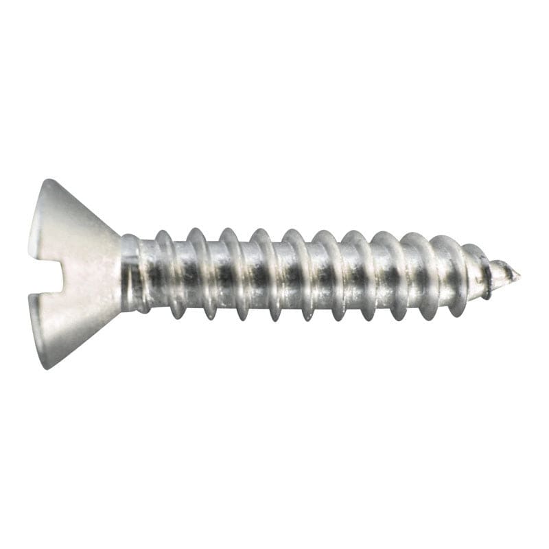 2.9mm 316 Stainless Steel Self-Tapping Screws Countersunk 
