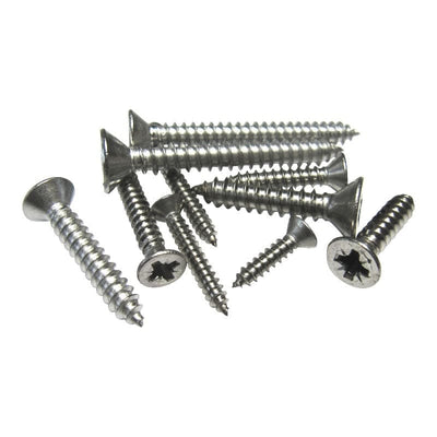 2.9mm A4 Stainless Steel Self-Tapping Screws Countersunk 