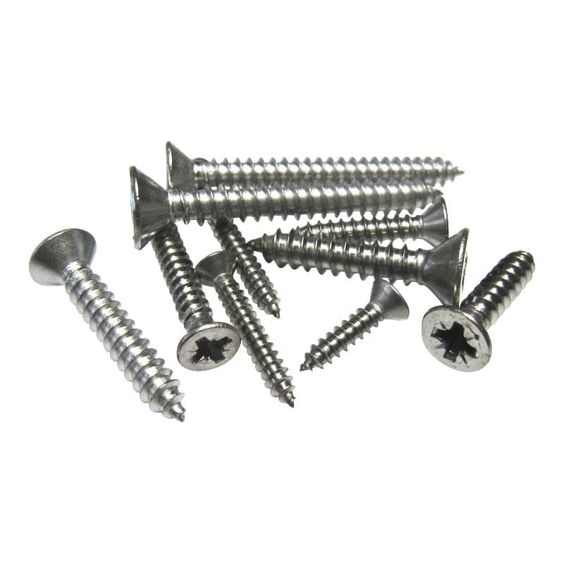 2.9mm A4 Stainless Steel Self-Tapping Screws Countersunk 