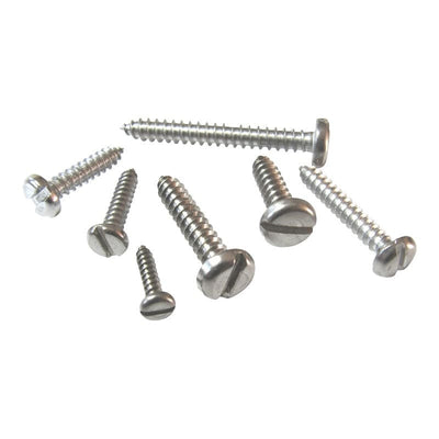 3.5mm 316 Stainless Steel Self-Tapping Screws Slot-Drive 