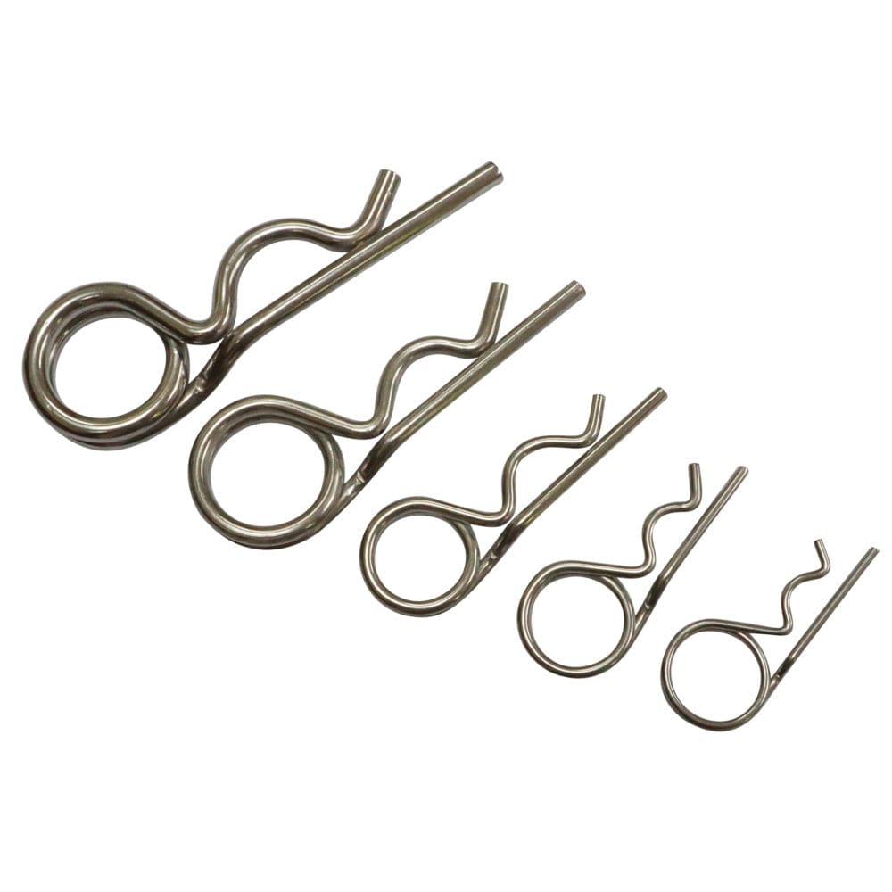316 Stainless Steel Double-Loop R-Clip Sprung Pin Securing ...