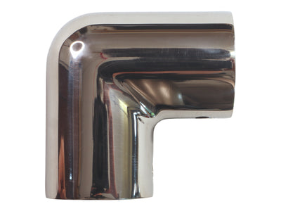 Tubular Elbow-Fitting 90-Degree Angle Made Of A4 Stainless Steel, Fits 22mm Diameter Tube