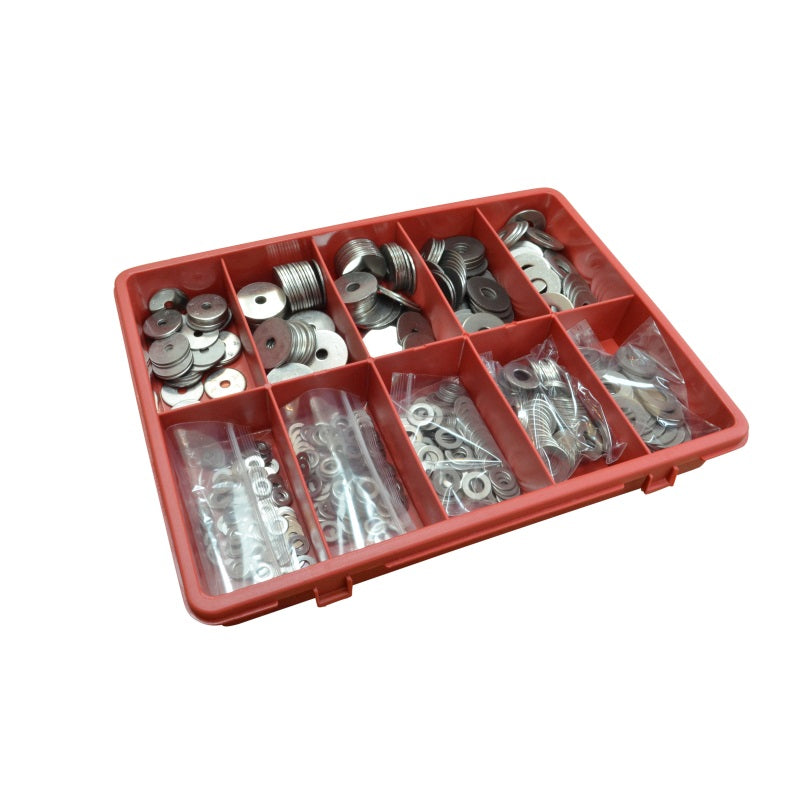 Washers Box Set Selection Box of Washers in A4 Stainless Steel – Architectural ...