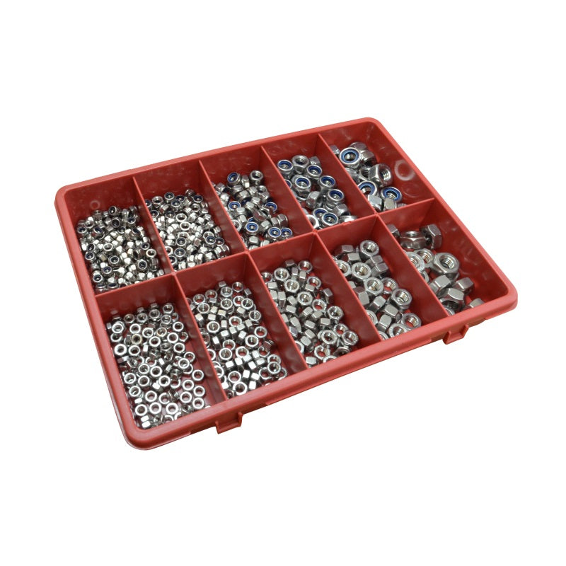 Selection Box Containing Full & Nyloc Nuts in A4 Stainless Steel ...