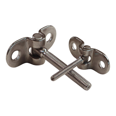 Threaded Pivot Mount Bracket/Bolt, available in 3 sizes, for wall or posts, A4 Stainless Steel