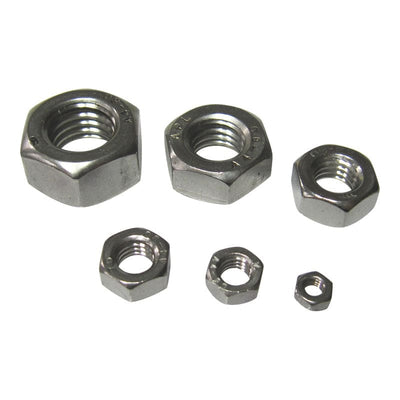 A4 Stainless Steel Nuts Standard Metric Threaded Rust-Proof 