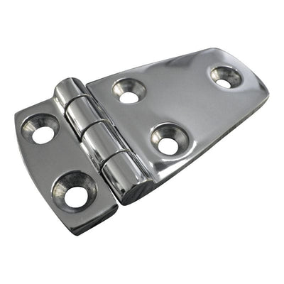 Decorative Stainless Steel Hinge 76x38mm Solid 316 Stainless