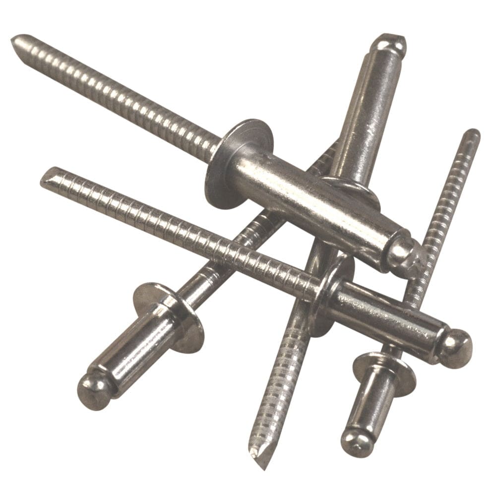 Dome Head Rivet In A4 Stainless Steel Non-Rusting Exterior ...