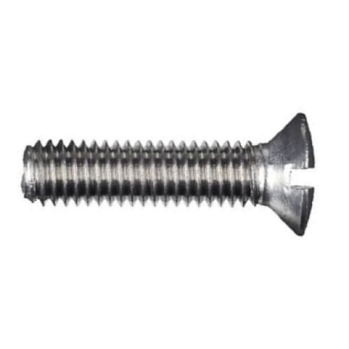 M5 Raised Slot Contersunk Head Set-Screws In 316 Stainless 