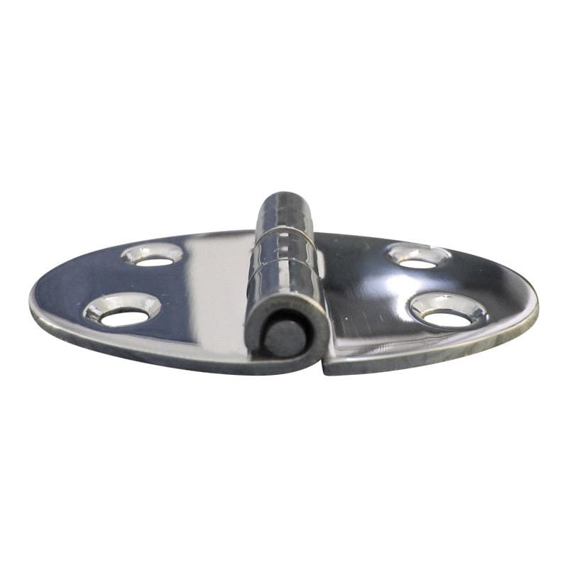 Oval Stainless Steel Hinge With Polished Finish 51x35mm For 
