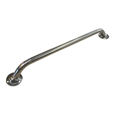 Polished Stainless Steel Grab-Handle With Tubular Shape & 