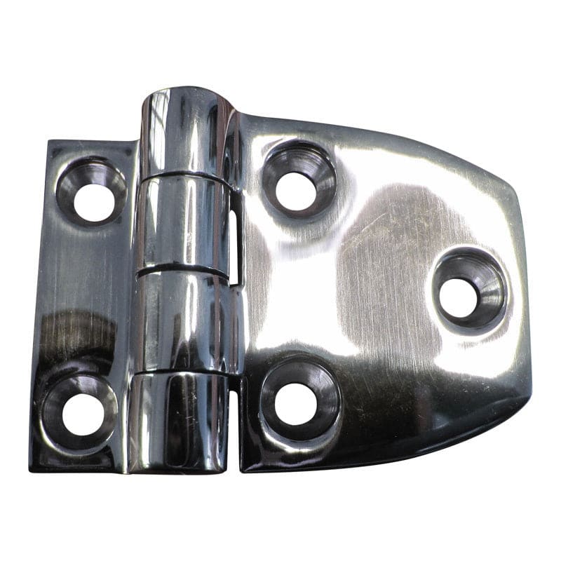 Polished Stainless Steel Offset Hinge 56x38mm Robust & 
