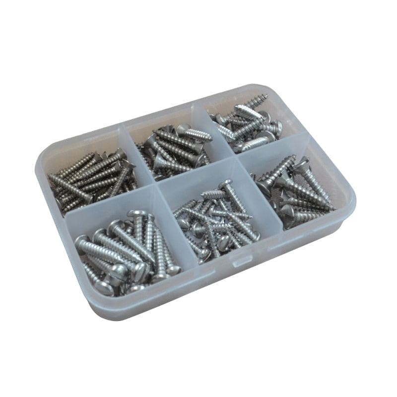 Selection Box Of A4 Stainless Steel Slot-Drive Self Tapping ...