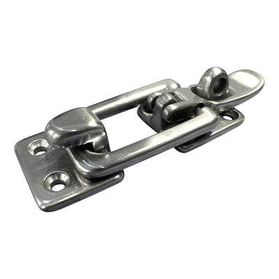 Stainless Steel Lockable Door Hasp / Hold-Down Catch 