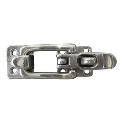 Stainless Steel Lockable Door Hasp / Hold-Down Catch 