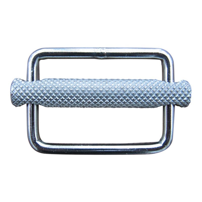 Stainless Steel Strap Slide Buckle With Knurled Slide Bar 