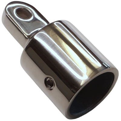 Stainless Steel Tube End Cap With Pivot Fitting For 22mm 