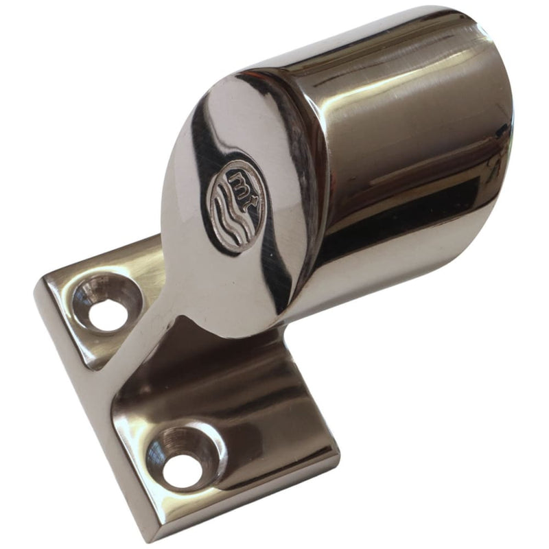 Tube / Hand-Rail End Mounting Bracket In 316 Stainless Steel