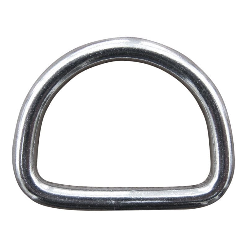 Welded & Polished Stainless Steel D-Ring Made From 316-Grade